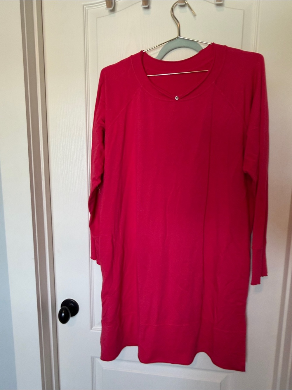 Women’s Long Sleeve Red Dress